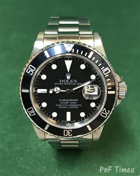 rolex submariner 16800 oyster perpetual date